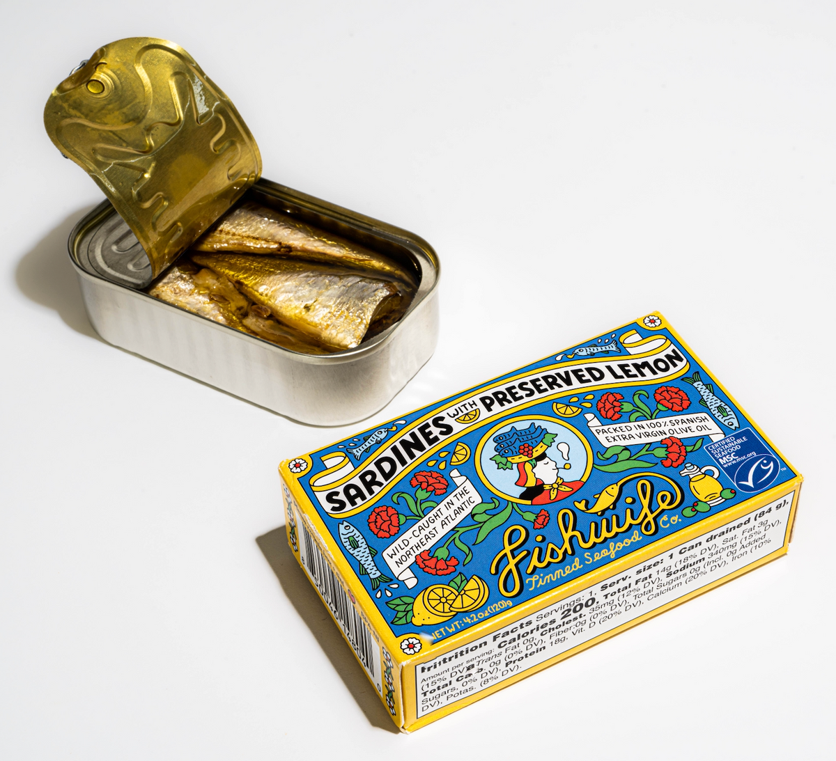 Sardines with Preserved Lemon (12-Pack) - WHOLESALE